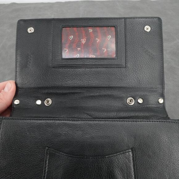 Brighton Handbag Womens Croc Embossed Brown Leather Braided Top Strap Purse - Picture 11 of 16